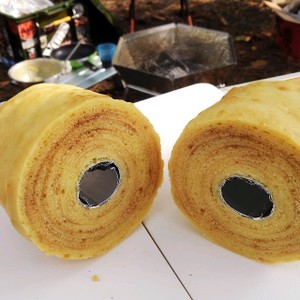 アウトドアで簡単 ホケミのバームクーヘン レシピ 作り方 By 140 わんたるママ クックパッド 簡単おいしいみんなのレシピが354万品