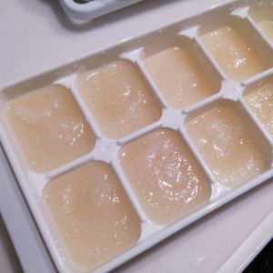 離乳食初期 ブレンダーで梨とかリンゴ レシピ 作り方 By Cookみほmama クックパッド 簡単おいしいみんなのレシピが366万品
