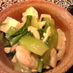 青梗菜と豆腐の炒め煮