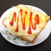 簡単朝食♪ずぼらなエッグチーズトースト