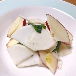 カブとリンゴのスローのレシピ