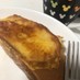 簡単♪フレンチトースト☆フランスパンで☆