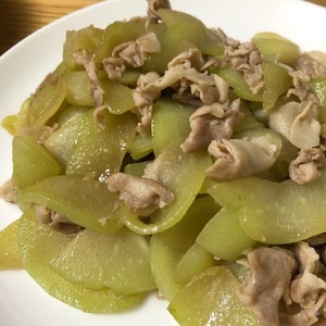 チャーテと豚肉の炒めもの レシピ 作り方 By ちびコロ クックパッド 簡単おいしいみんなのレシピが366万品