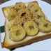 健康的な朝に♡きなこバナナごまトースト♡