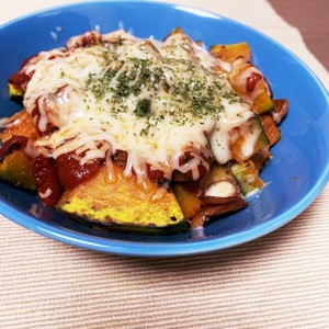 こどもに大人気 簡単かぼちゃのチーズ焼き レシピ 作り方 By さいとうあきこ クックパッド 簡単おいしいみんなのレシピが359万品