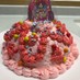 誕生日プリキュアケーキ