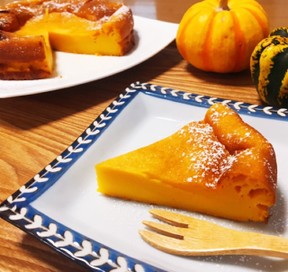 プキンパンプキンケーキのレシピ