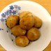 福井県大野で食べた里芋の煮っころがし