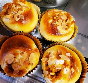 クリームチーズパンプキンロールのレシピ