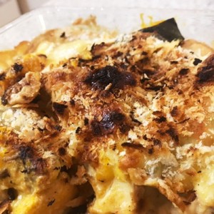 ブルーチーズ入り酒粕クリームグラタン レシピ 作り方 By モルビエ クックパッド 簡単おいしいみんなのレシピが364万品