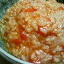 生米から作るトマトリゾット