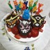 仮面ライダービルドのケーキ
