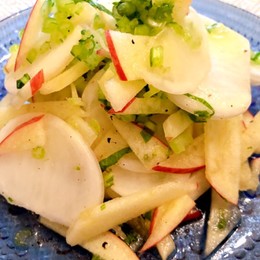 カブとリンゴのスローのレシピ