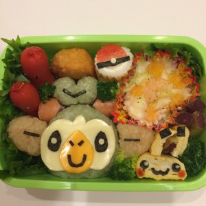 キャラ弁 ポケモン サルノリ レシピ 作り方 By Kittymam08 クックパッド 簡単おいしいみんなのレシピが350万品