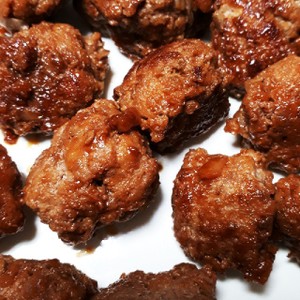 余ったハンバーグのタネで簡単ミートボール レシピ 作り方 By ちびももほーむ クックパッド 簡単おいしいみんなのレシピが360万品