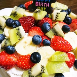 パンケーキで ２歳のバースデーケーキ レシピ 作り方 By フゴヤマ クックパッド 簡単おいしいみんなのレシピが354万品