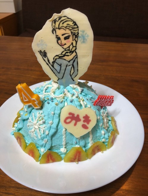 簡単ドームケーキ エルサのドールケーキ レシピ 作り方 By ｋａｔｏｃｈｉｒｉ クックパッド 簡単おいしいみんなのレシピが374万品