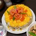 簡単✤ちらし寿司ケーキ　ひな祭り❦誕生日