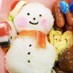 キャラ弁☆クリスマス☆スノーマン弁当