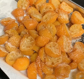 柑橘類の皮の砂糖漬けのレシピ