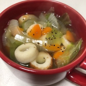 ダイエットレシピ ちくわのコンソメスープ レシピ 作り方 By あんこ春巻 クックパッド 簡単おいしいみんなのレシピが366万品