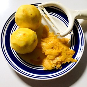 簡単 柚子の皮の剥き方 レシピ 作り方 By だんどり亭 クックパッド 簡単おいしいみんなのレシピが367万品