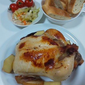 クリスマス 丸鶏ローストチキン レシピ 作り方 By イオン クックパッド 簡単おいしいみんなのレシピが360万品