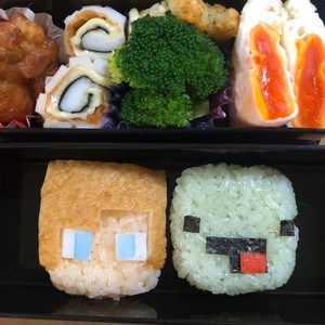 マイクラ キャラ弁当 まいぜんシスターズ レシピ 作り方 By ななあきゆき クックパッド 簡単おいしいみんなのレシピが364万品