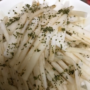 余った大根でささっとバジル ポン酢サラダのつくれぽ クックパッド 簡単おいしいみんなのレシピが357万品