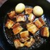 肉番長しるびー食堂！豚バラ肉の味噌煮！