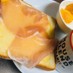 息子のチーズトースト