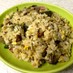 にんにく香るパラパラ和風きのこチャーハン