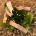5分副菜♪小松菜とハムの中華サラダ