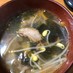 わかめと豆もやしの韓国風わかめスープ