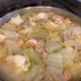 ■糖質制限■豚肉えび白菜豆腐簡単スープ鍋