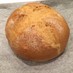 【覚書】全粒粉入りの大きな丸パン