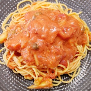 シチューリメイク トマトクリーム風パスタ レシピ 作り方 By みおてるママ クックパッド 簡単おいしいみんなのレシピが350万品