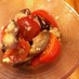 茄子とトマトの中華風甘酢サラダ。