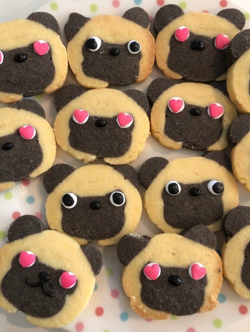 かわいい簡単 犬のアイスボックスクッキーのつくれぽ クックパッド 簡単おいしいみんなのレシピが376万品