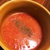 トマトととチーズのコンソメスープ