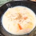 鶏肉と白菜の白味噌豆乳スープ