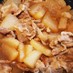 レンジで下ゆで＊大根と豚肉のこってり炒め