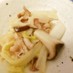 白菜と豚バラの塩麹炒め！