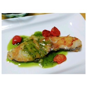 鱈のムニエル バジルソース掛け レシピ 作り方 By ドラエミ クックパッド 簡単おいしいみんなのレシピが357万品