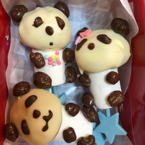 バレンタイン簡単大量可愛い パンダチョコ レシピ 作り方 By あゆみん22 クックパッド 簡単おいしいみんなのレシピが370万品