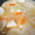 楽ちん簡単！冷凍水餃子で味噌スープ