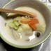 野菜たっぷり豆乳スープの簡単チャンポン麺