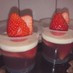 糖質制限◆苺とパンナコッタのゼリーケーキ