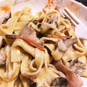 簡単 焼き生ハムとマッシュルームのパスタ レシピ 作り方 By Dグルメ クックパッド 簡単おいしいみんなのレシピが361万品