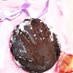 バレンタイン☆1歳の娘の手形入り生チョコ
